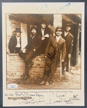 Load image into Gallery viewer, C 1988 All Members Autographed Jethro Tull Promotional Photo Vintage JSA LOA