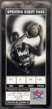 Load image into Gallery viewer, Toronto Raptors Inaugural Season First Game Full Ticket + Original Nike Lanyard