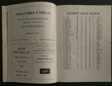Load image into Gallery viewer, 1959 Briggs Stadium Moslem Temple 1st Annual Charity Football Game Program Rare