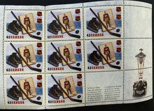 Load image into Gallery viewer, Canada Post 75th Anniversary NHL Players Stamps Doug Gilmour Autographed Signed