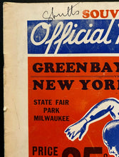 Load image into Gallery viewer, 1939 NFL Football Original Championship Game Program Green Bay Packers NY Giants