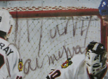Load image into Gallery viewer, 1985/1986 Chicago Blackhawks Calendar 9 Autographs Pulford Savard Murray Olczyk