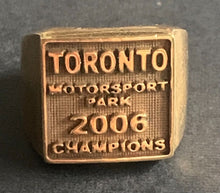 Load image into Gallery viewer, 2006 Toronto Motorsport Park 10K Gold Championship Ring Drag Racing Cayuga