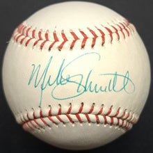 Load image into Gallery viewer, Mike Schmidt Signed Franklin MLB Baseball Autographed Philadelphia Phillies JSA