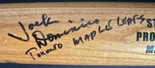 Load image into Gallery viewer, Signed Jack Domenico Toronto Maple Leafs Game Used Baseball Bat Autographed