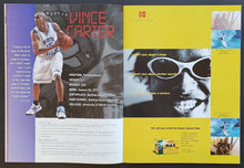 Load image into Gallery viewer, 1999 Toronto Raptors NBA Program + Ticket Signed by 6 Oakley Wallace Autographed