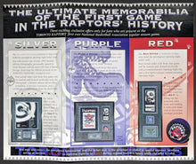 Load image into Gallery viewer, Toronto Raptors Inaugural Season First Game Full Ticket + Original Nike Lanyard