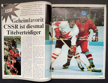 Load image into Gallery viewer, 1977 World Ice Hockey Championship Program Vienna Austria NHL IIHF Vintage