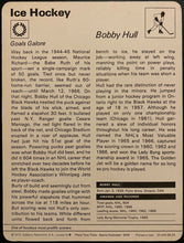 Load image into Gallery viewer, 1977 NHL Hockey Editions Rencontre Lausanne Card Chicago Blackhawks Bobby Hull