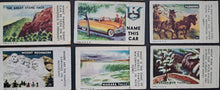 Load image into Gallery viewer, Topps License Plates x17 Trading Cards USA American States FLA ARI NY SD OK MAS