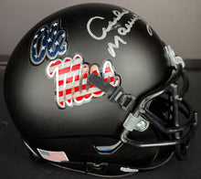 Load image into Gallery viewer, Archie Manning Autographed Ole Miss Rebels Signed NCAA Mini Helmet Fanatics