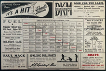 Load image into Gallery viewer, 1934 program Briggs Stadium Philadelphia Athletics v Detroit Tigers MLB Baseball