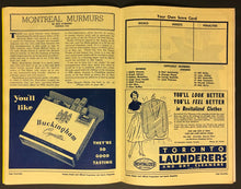 Load image into Gallery viewer, 1959 Maple Leaf Gardens NHL Hockey Program v Chicago Blackhawks George Armstrong