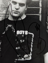 Load image into Gallery viewer, 2002 Good Charlotte Band Signed Epic Records Publicity Photo Autographed JSA
