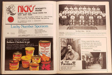 Load image into Gallery viewer, 1979 Pacific Coliseum Hockey Program Vancouver Canucks vs Minnesota North Stars