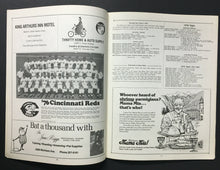 Load image into Gallery viewer, 1977 Cincinnati Reds Spring Training Baseball Program Tampa Florida MLB Rose