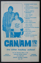 Load image into Gallery viewer, 1974 Guelph 3rd Annual Can-Am Program Adam Oates Randy Osborne Paul Reinhart