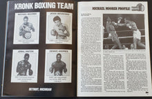 Load image into Gallery viewer, 1990 Rare WBO Super Middleweight Championship Boxing Program Hearns vs Olajide