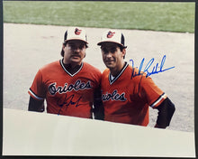 Load image into Gallery viewer, 1988 Vintage Signed MLB Orioles Mike Boddicker Jim Traber Autographed Photo