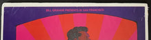 Load image into Gallery viewer, 1969 Original Authentic Chuck Berry Aum Loading Zone Filmore West Concert Poster