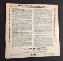 Load image into Gallery viewer, 1953 The Joe Louis Story Record 33.33 Soundtrack Excerpts From Boxing Movie