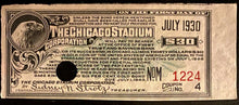 Load image into Gallery viewer, 1930 Vintage Bond Coupon Chicago Stadium Bulls Blackhawks NBA NHL Arena No. 1224