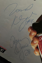 Load image into Gallery viewer, 1989 NHL Hockey Toronto Maple Leafs Program Signed x5 Autographed Bruins Bourque