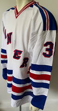 Load image into Gallery viewer, New York Rangers Vintage Stall & Dean Jersey #36 Suisse NHL Hockey