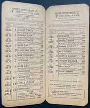 Load image into Gallery viewer, 1939 Thorobred Racing Program Woodbine Park Ontario Jockey Club Autumn Meeting