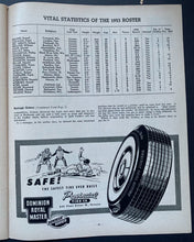 Load image into Gallery viewer, 1953 Toronto Maple Leaf Stadium Baseball IL Program Leafs vs Syracuse