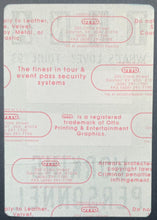 Load image into Gallery viewer, 1993 Tina Turner What's Love Concert Tour Silk Unused Working Backstage Pass