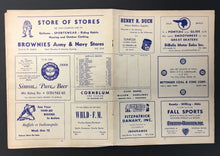 Load image into Gallery viewer, 1949 Buffalo Auditorium Exhibition Game Program Montreal Canadiens vs Bisons