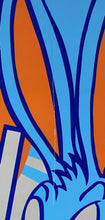 Load image into Gallery viewer, 1950s Looney Tunes Bugs Bunny 24x24 Screenprint Poster Vintage Cartoons