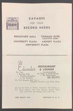 Load image into Gallery viewer, 1964 Dave Clark 5 Concert Handbill Buffalo New York Kleinhans Music Hall Vintage