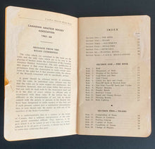 Load image into Gallery viewer, 1965-66 Hockey Rules Amateur Booklet Canada's National Game Vintage