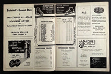 Load image into Gallery viewer, 1951 Chicago Stadium Hockey Program Detroit Red Wings vs Chicago Blackhawks NHL