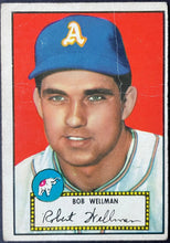 Load image into Gallery viewer, 1952 Topps Baseball Bob Wellman #41 Philadelphia Athletics Vintage MLB Card