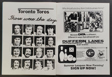 Load image into Gallery viewer, 1984 North Toronto Arena Hockey Program Toros Oldtimer vs Toronto Maple Leafs