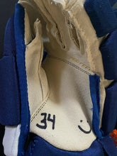 Load image into Gallery viewer, Auston Matthews Game Used Worn Hockey Gloves CCM 2019 NHL + MLSE LOA