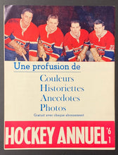 Load image into Gallery viewer, Jean Beliveau + Bernie Geoffrion Autographed 1961 Sport Revue Canadiens JSA COA