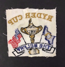 Load image into Gallery viewer, 1985 Official Patch Ryder Cup Belfry Golf Club Sutton Coldfield England Europe