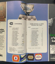 Load image into Gallery viewer, 1979 Montreal Forum Unscored Program Canadiens Central Red Army Hockey VTG NHL