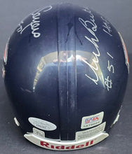 Load image into Gallery viewer, Gale Sayers Dick Butkus Chicago Bears Signed NFL Riddell Mini-Helmet Autos JSA