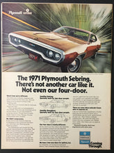 Load image into Gallery viewer, 1971 Fenway Park MLB Baseball Program Boston Red Sox vs Cleveland Indians