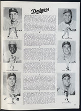 Load image into Gallery viewer, 1956 World Series Program Brooklyn Dodgers Home Games 1 2 6 7 New York Yankees