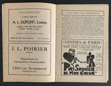 Load image into Gallery viewer, 1932 Montreal Forum Program Howie Morenz NHL Leading Scorer Canadiens NHL Hockey