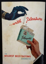 Load image into Gallery viewer, 1955 Maple Leaf Gardens NHL Hockey Program VTG Leafs vs Red Wings Harry Lumley