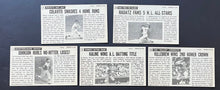 Load image into Gallery viewer, Group Of 5 1964 Topps Giants MLB Baseball Card Lot Kaline + Killebrew +