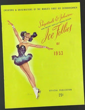 Load image into Gallery viewer, 1953 Vtg Ice Follies Program Worlds First Ice Extravaganza 17th Annual Edition