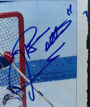 Load image into Gallery viewer, Patrick Roy + Ryan Walter Dual Signed Autographed Magazine Photo Page PSA COA